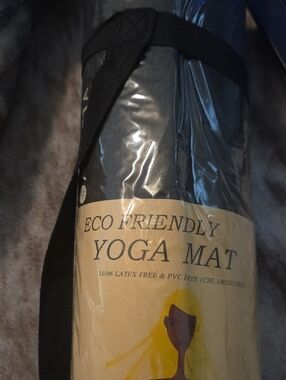 Eco Friendly Yoga Mat - Black